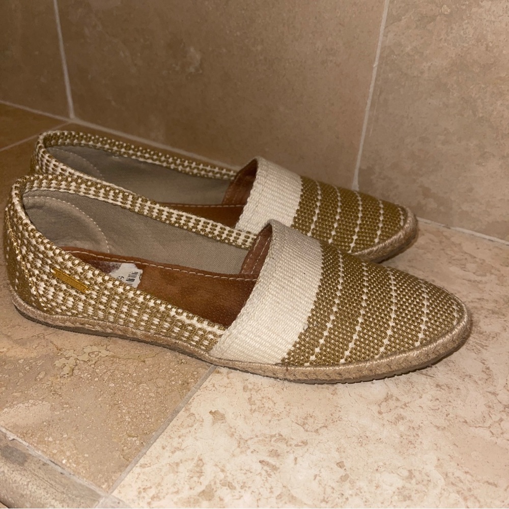 Kaanas Anthropologie Espadrilles Size 8 Slip On Loafers Flat Women's Shoes